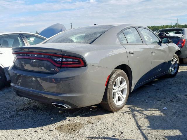 2C3CDXBG3JH238978 - 2018 DODGE CHARGER SX GRAY photo 4