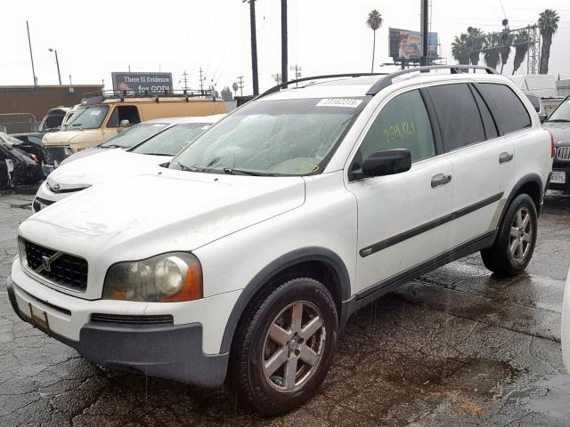 YV1CZ59H841058165 - 2004 VOLVO XC90 WHITE photo 2