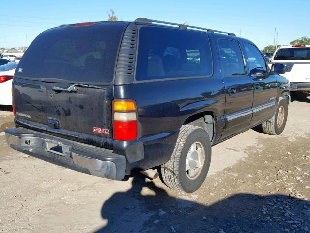 3GKEC16Z65G116884 - 2005 GMC YUKON XL C BLACK photo 4