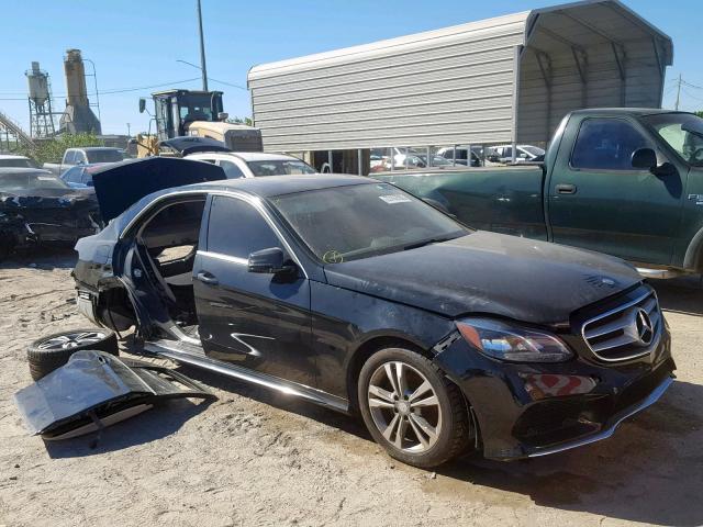 WDDHF5KB3EA813708 - 2014 MERCEDES-BENZ E 350 BLACK photo 1