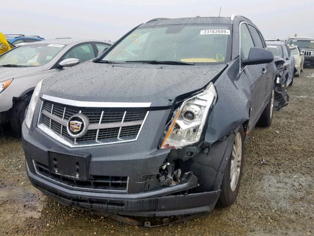 3GYFNDEY3AS584478 - 2010 CADILLAC SRX LUXURY BLUE photo 2