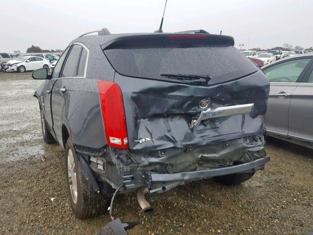 3GYFNDEY3AS584478 - 2010 CADILLAC SRX LUXURY BLUE photo 3