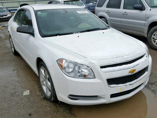 1G1ZG57B594221857 - 2009 CHEVROLET MALIBU LS თეთრი ფოტო 1
