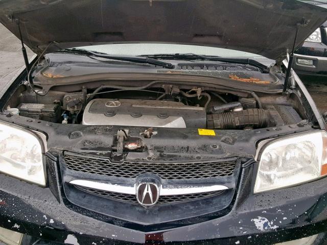 2HNYD18693H536414 - 2003 ACURA MDX TOURIN BLACK photo 7