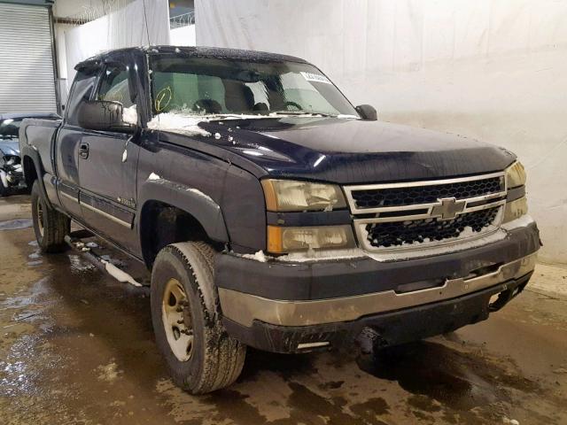 1GCHK29U16E169986 - 2006 CHEVROLET SILVERADO BLACK photo 1