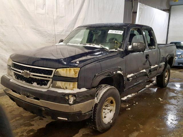 1GCHK29U16E169986 - 2006 CHEVROLET SILVERADO BLACK photo 9