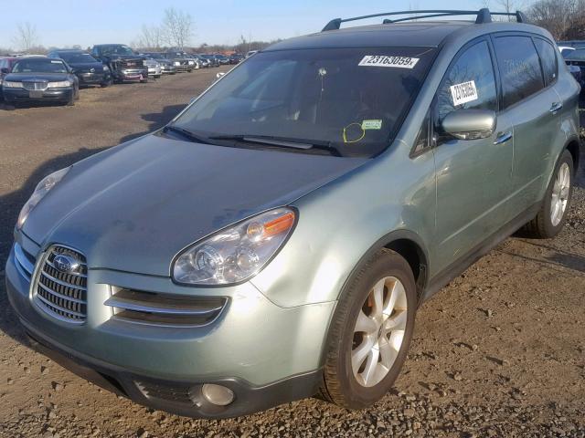 4S4WX85C764422206 - 2006 SUBARU B9 TRIBECA GREEN photo 2