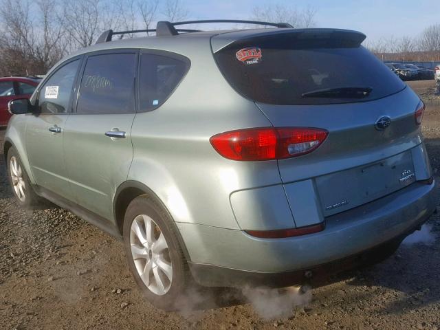 4S4WX85C764422206 - 2006 SUBARU B9 TRIBECA GREEN photo 3