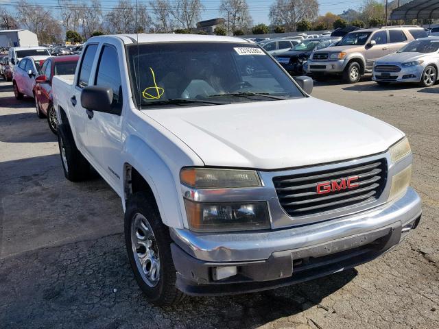1GTDS136658103725 - 2005 GMC CANYON WHITE photo 1