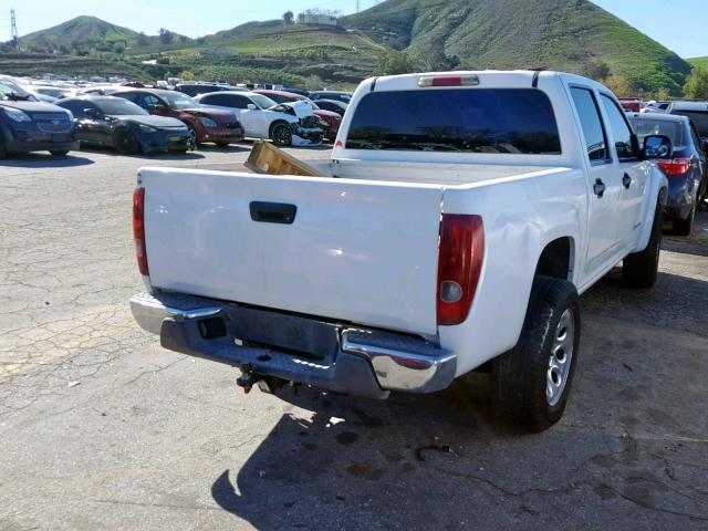 1GTDS136658103725 - 2005 GMC CANYON WHITE photo 4
