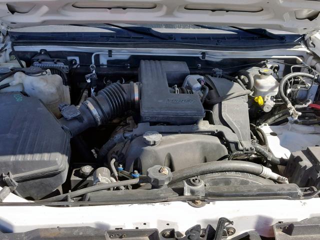 1GTDS136658103725 - 2005 GMC CANYON WHITE photo 7