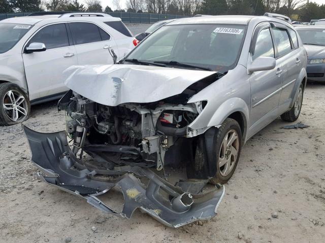 5Y2SL63895Z483771 - 2005 PONTIAC VIBE SILVER photo 2