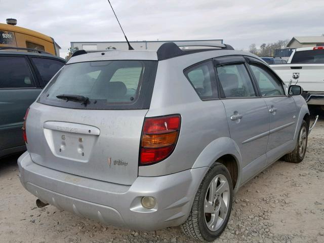 5Y2SL63895Z483771 - 2005 PONTIAC VIBE SILVER photo 4