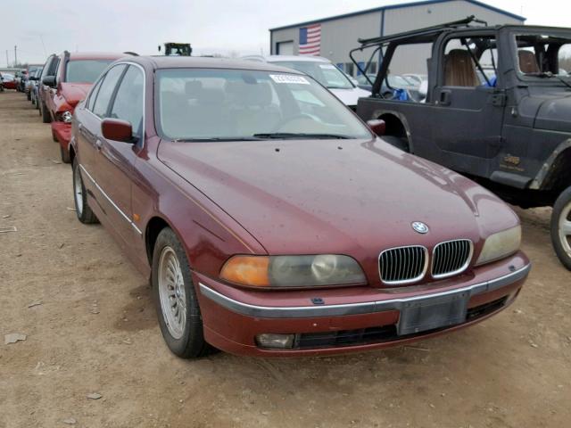 WBADN6345YGM68567 - 2000 BMW 540 I AUTO BURGUNDY photo 1