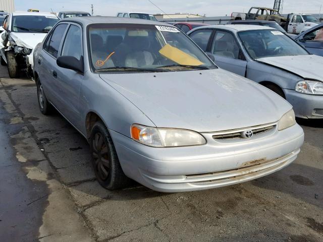 1NXBR12E1YZ370676 - 2000 TOYOTA COROLLA VE SILVER photo 1