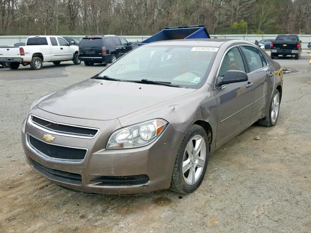1G1ZB5E08CF209858 - 2012 CHEVROLET MALIBU LS BROWN photo 2