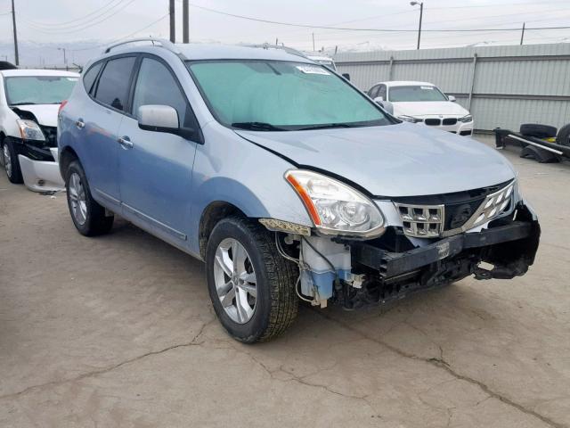 JN8AS5MT4CW263601 - 2012 NISSAN ROGUE S BLUE photo 1