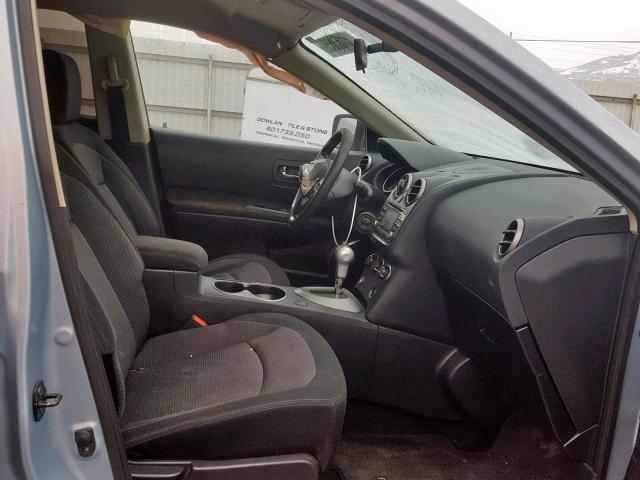 JN8AS5MT4CW263601 - 2012 NISSAN ROGUE S BLUE photo 5