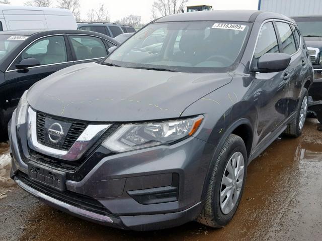 JN8AT2MV6HW025947 - 2017 NISSAN ROGUE S GRAY photo 2