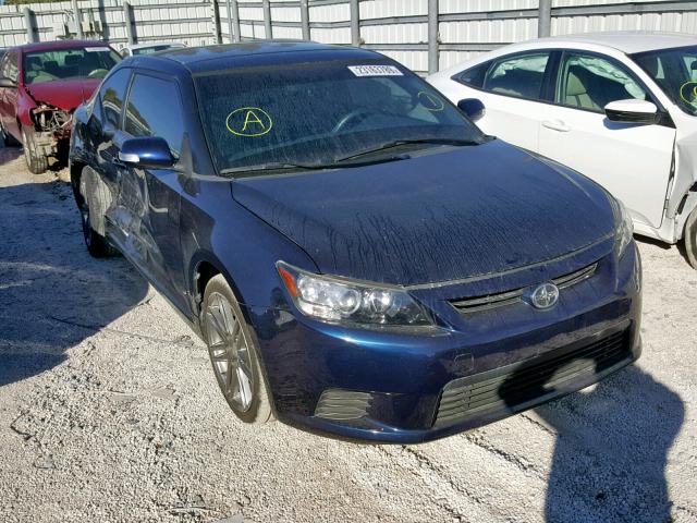 JTKJF5C70D3063962 - 2013 TOYOTA SCION TC 蓝色 照片 1
