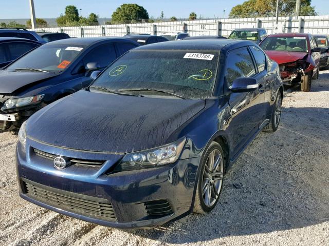 JTKJF5C70D3063962 - 2013 TOYOTA SCION TC 蓝色 照片 2