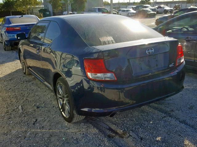 JTKJF5C70D3063962 - 2013 TOYOTA SCION TC 蓝色 照片 3