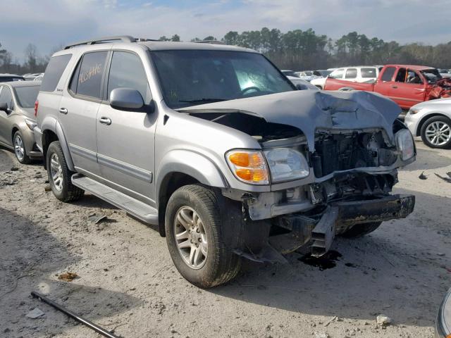 5TDBT48A04S230810 - 2004 TOYOTA SEQUOIA LI GRAY photo 1