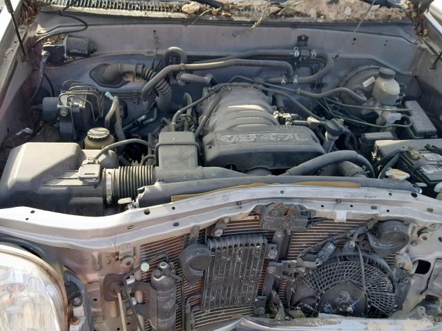 5TDBT48A04S230810 - 2004 TOYOTA SEQUOIA LI GRAY photo 7