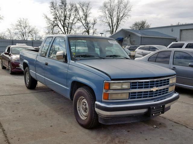 2GCEC19KXL1133753 - 1990 CHEVROLET GMT-400 C1 BLUE photo 1