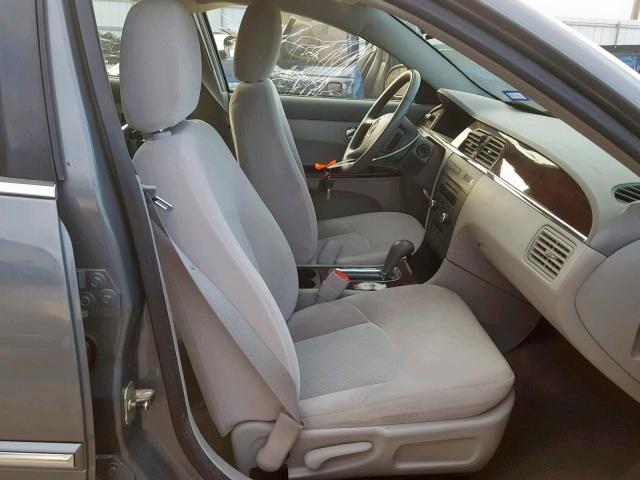 2G4WC582X91104321 - 2009 BUICK LACROSSE C GRAY photo 5