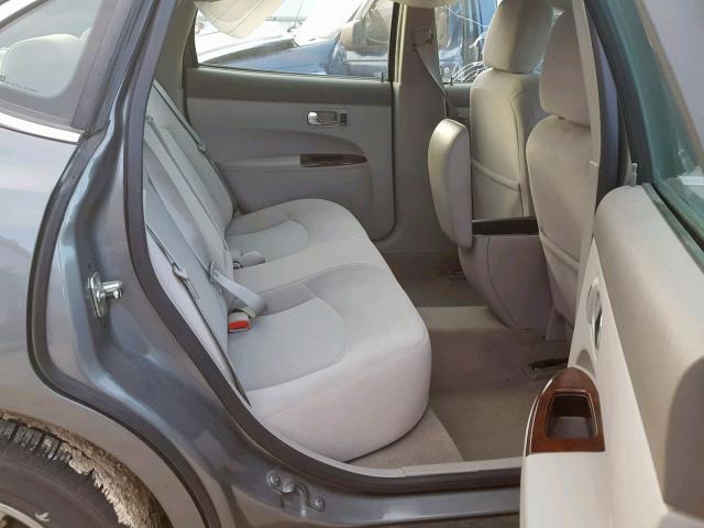 2G4WC582X91104321 - 2009 BUICK LACROSSE C GRAY photo 6