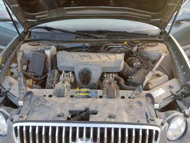 2G4WC582X91104321 - 2009 BUICK LACROSSE C GRAY photo 7