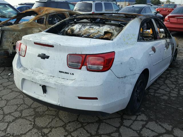 1G11B5SL1EF173543 - 2014 CHEVROLET MALIBU LS 白色 照片 4