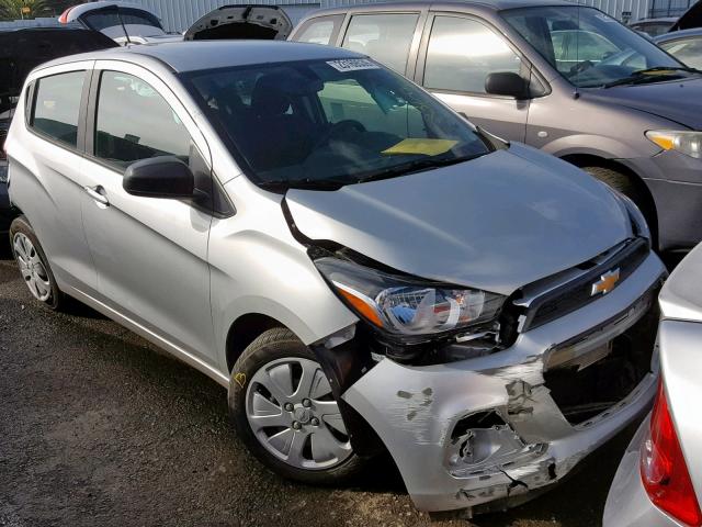 KL8CB6SA2HC830045 - 2017 CHEVROLET SPARK LS SILVER photo 1