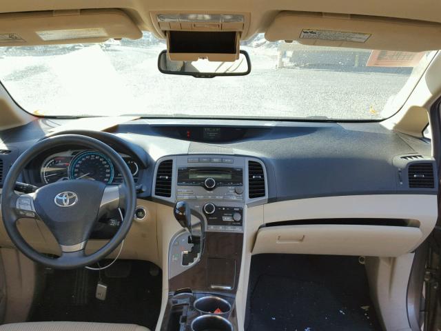 4T3ZK11A69U012970 - 2009 TOYOTA VENZA GOLD photo 9