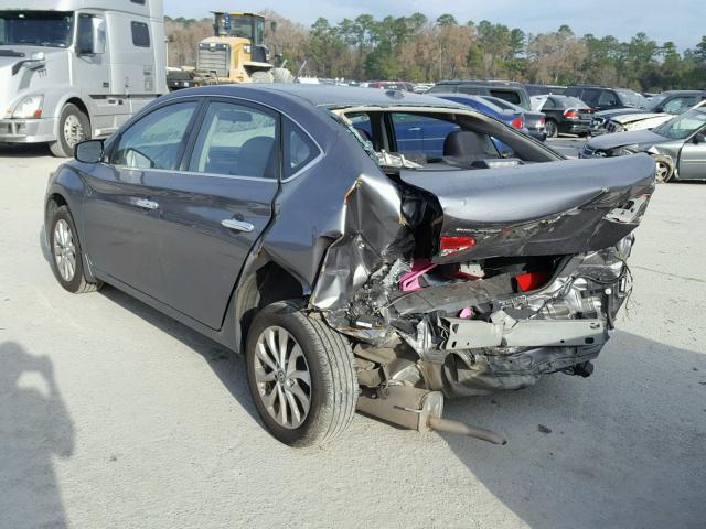 3N1AB7AP7GY290906 - 2016 NISSAN SENTRA S Boz foto 3