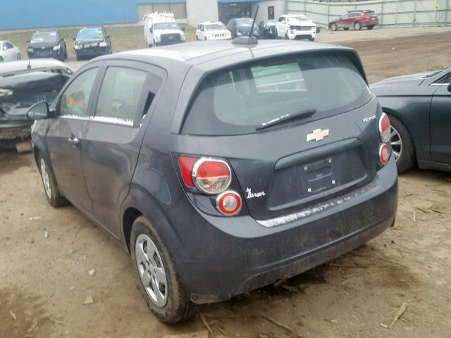 1G1JA6SH1G4148001 - 2016 CHEVROLET SONIC LS 灰色 照片 3