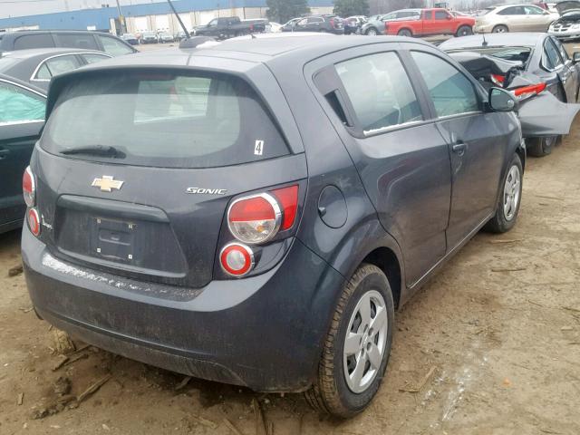 1G1JA6SH1G4148001 - 2016 CHEVROLET SONIC LS 灰色 照片 4