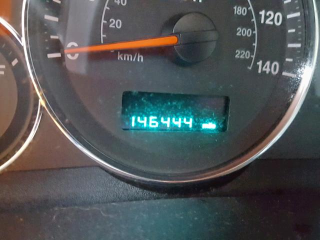 1J8HG48K07C690765 - 2007 JEEP COMMANDER BLACK photo 8