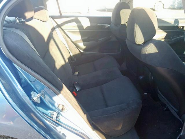 2HGFA1F6XBH510283 - 2011 HONDA CIVIC LX-S ლურჯი ფოტო 6