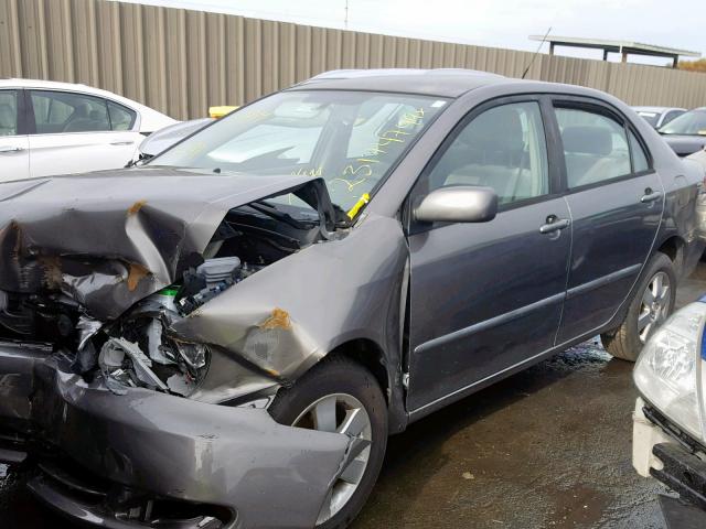 1NXBR30E16Z740133 - 2006 TOYOTA COROLLA CE GRAY photo 2