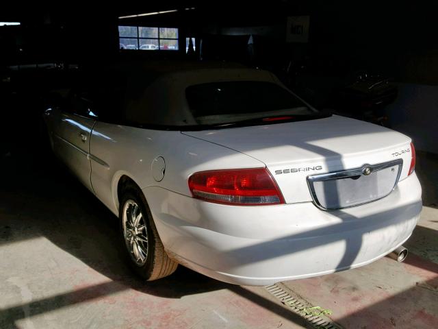 1C3EL55R26N169602 - 2006 CHRYSLER SEBRING TO WHITE photo 3