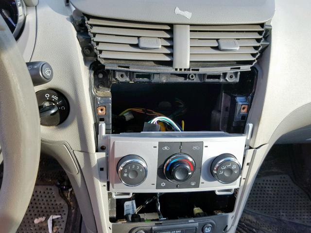 1G1ZB5EB8AF218154 - 2010 CHEVROLET MALIBU LS 黑色 照片 9