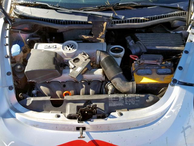 3VWRF21Y26M300910 - 2006 VOLKSWAGEN NEW BEETLE 银色 照片 7