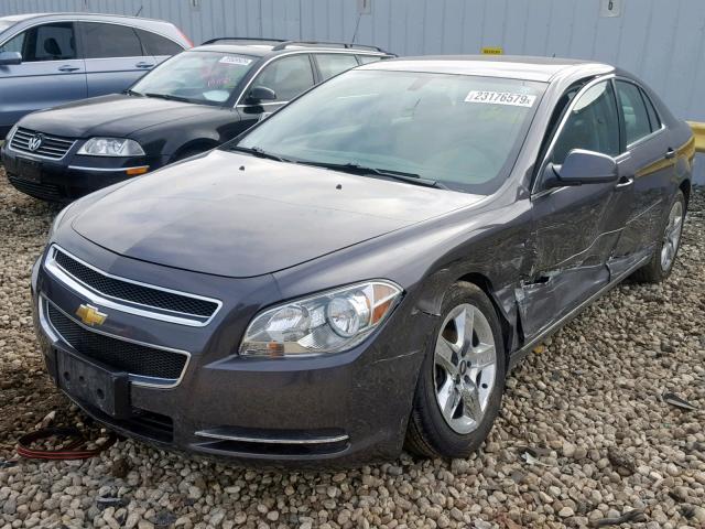 1G1ZC5EB6A4154527 - 2010 CHEVROLET MALIBU 1LT BROWN photo 2