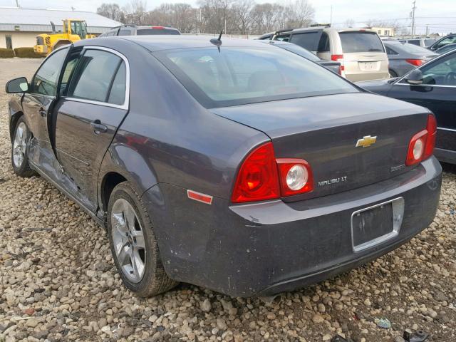 1G1ZC5EB6A4154527 - 2010 CHEVROLET MALIBU 1LT BROWN photo 3