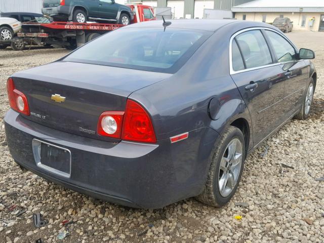 1G1ZC5EB6A4154527 - 2010 CHEVROLET MALIBU 1LT BROWN photo 4