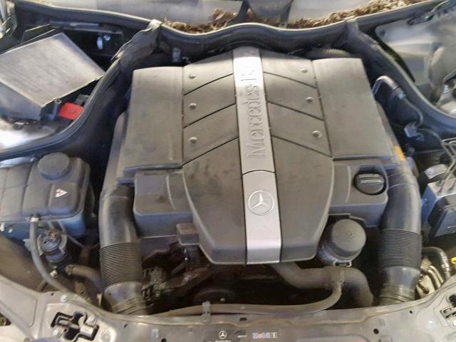 WDBRH61J54F503759 - 2004 MERCEDES-BENZ C 240 SPOR SILVER photo 7