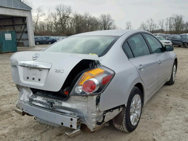 1N4AL2AP7CC242943 - 2012 NISSAN ALTIMA BAS SILVER photo 4