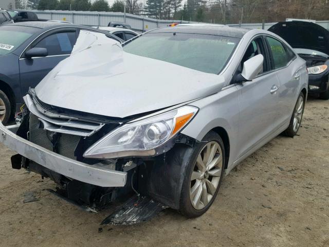 KMHFH4JG2DA322351 - 2013 HYUNDAI AZERA GLS SILVER photo 2